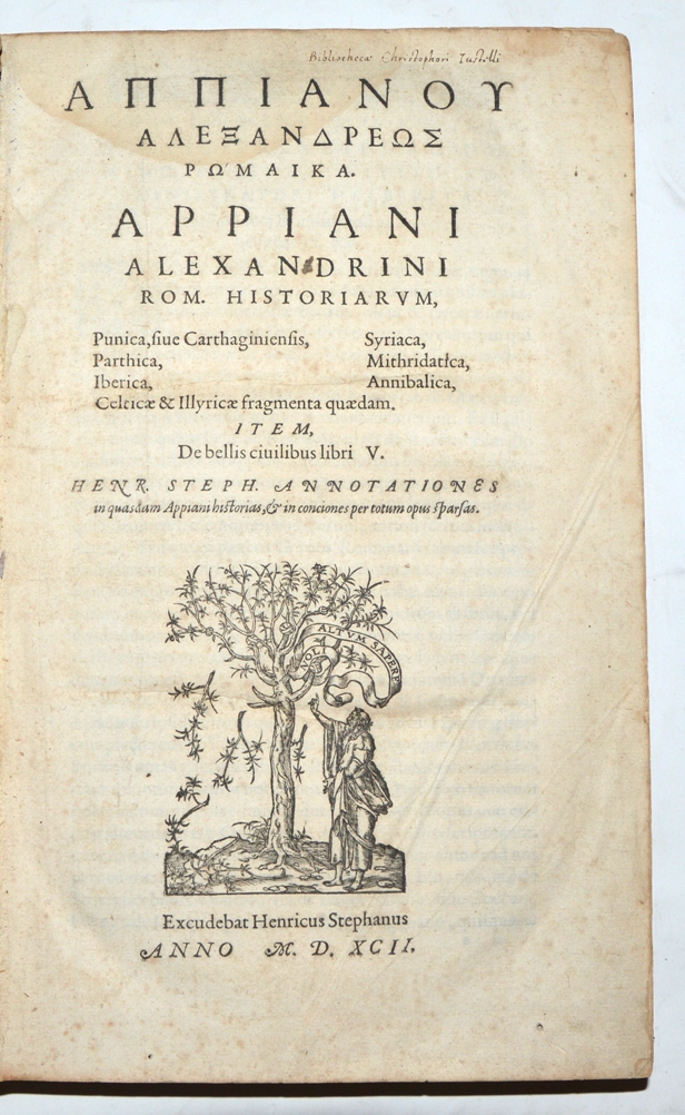 Romaika [graec] ... Rom[anarum] historiarum,